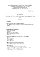 MYDDLE Agenda May 26